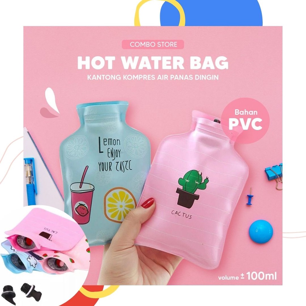KOMPRES PERUT KOMPRES PERUT AIR PANAS DINGIN HOT WATER BAG KOMPRES PERUT LUCU KOMPRES PENGHANGAT KOM
