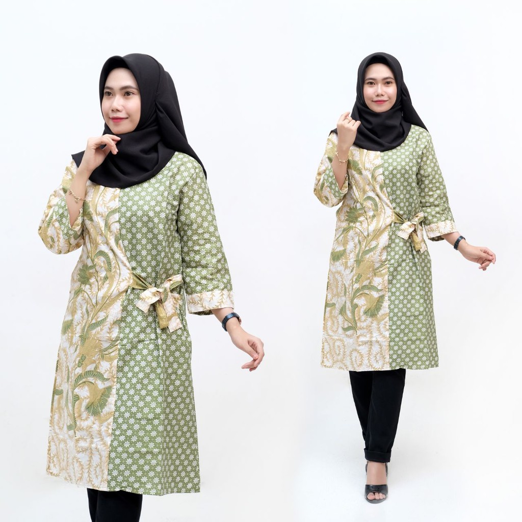 tunik batik soft terbaru