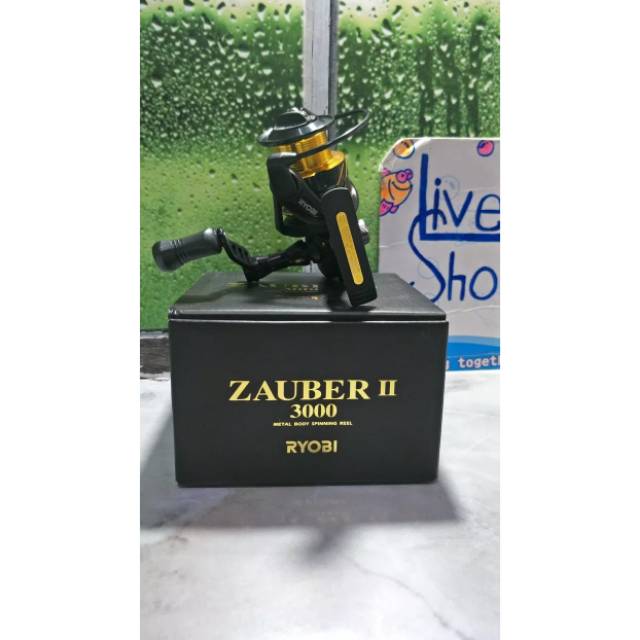 Reel ryobi zauber II 3000 alat pancing untuk ikan besar kualitas bagus import japan