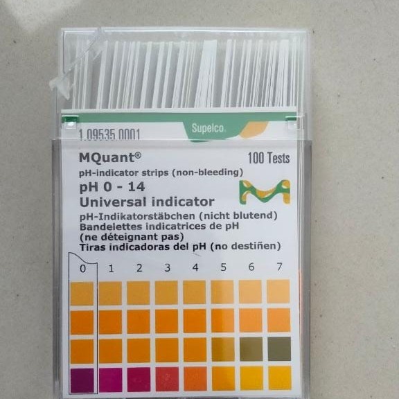 universal indicator pH paper / kertas pH / Kertas pH Indikator Universal / pH Paper