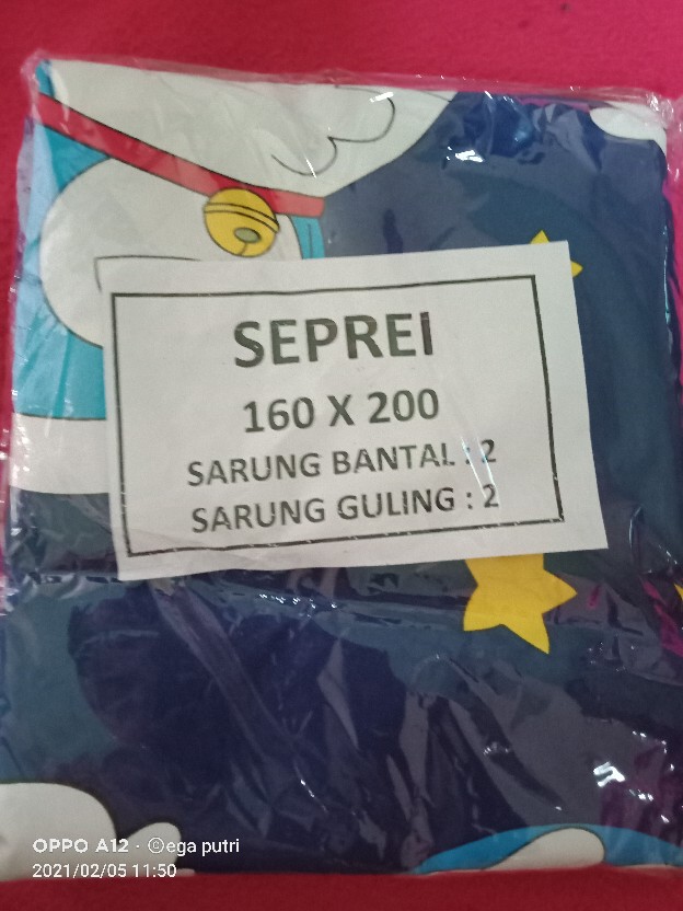 Seprei Homemade Murah, Motif Jungle Blue