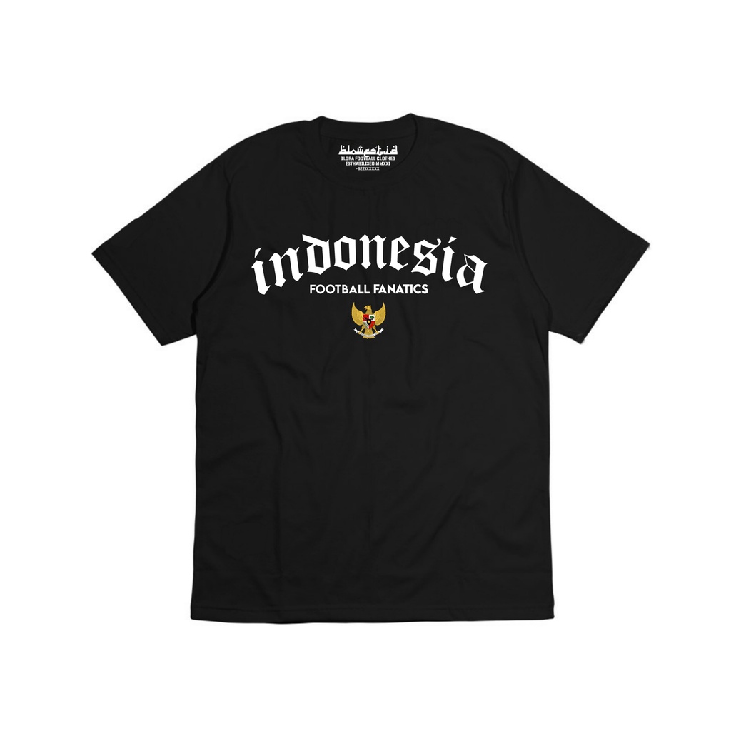 Blowest Id | T shirt Casual Football Indonesia Kaos Pria Wanita Original