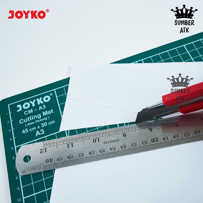 

Menakjubkan Cutting Mat Alas Potong Joyko Cm-A3 Ukuran A3 Gilaa!!!