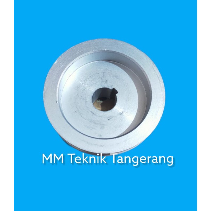 Pully A1 x 3 inch AS 0, 8, 10, 12, 13, 14, 15, 16, 17, 18, 19, 20, 22, 24, 25, 1&quot;, 28, 30 mm Alumunium Poli 3&quot; Puli Pulli A1x3&quot; A1x3 A 1 x 3&quot; AS Buntu lubang lobang Allumunium Alluminium