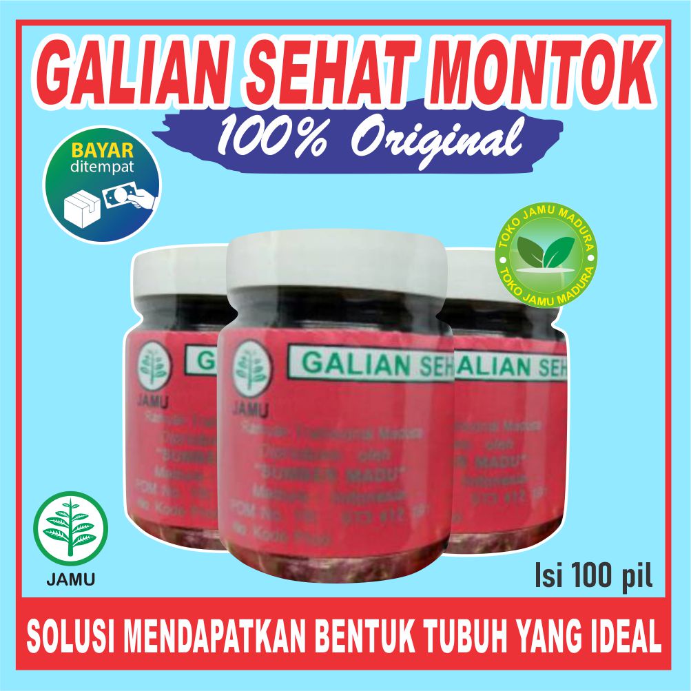 Jamu Herbal Penggemuk Badan Galian Sehat Jamu Montok Badan Obat Penambah Nafsu Makan