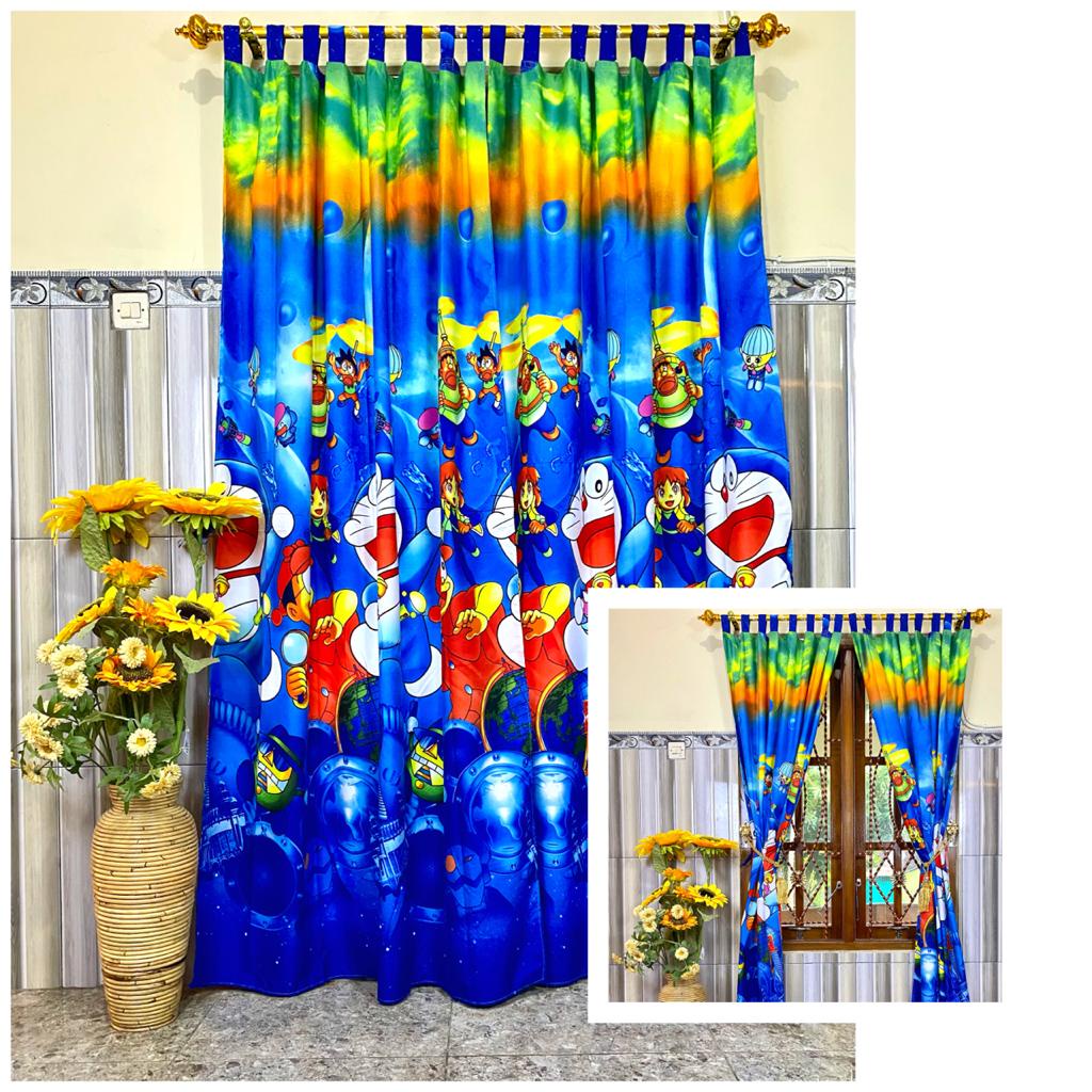 GORDEN TALLY GORDEN PINTU SEKAT RUANGAN GORDEN TALI MOTIF KARAKTER 120X200CM