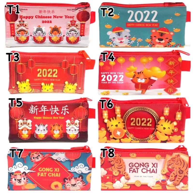 Dompet Angpao Imlek Panjang Tahun 2023 Shio Kelinci Lucu Rabbit Bunny Uang Tidak Dilipat Koko Cici