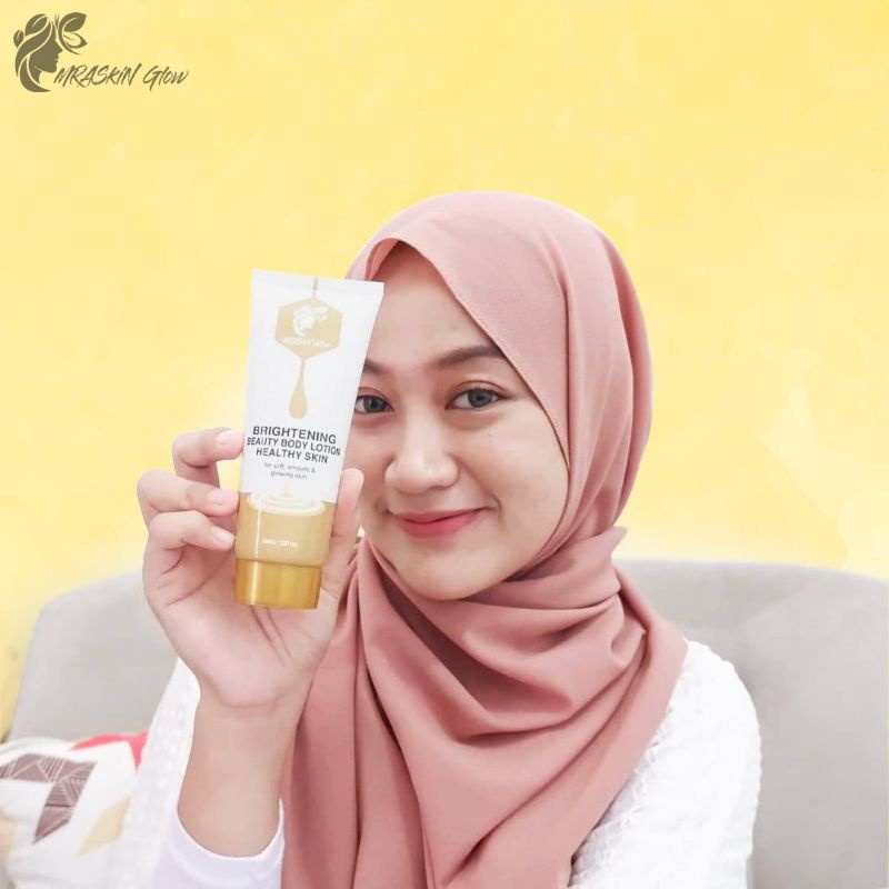 MRASKIN GLOW Brightening Beauty Body Lotion Healthy Skin 100ml