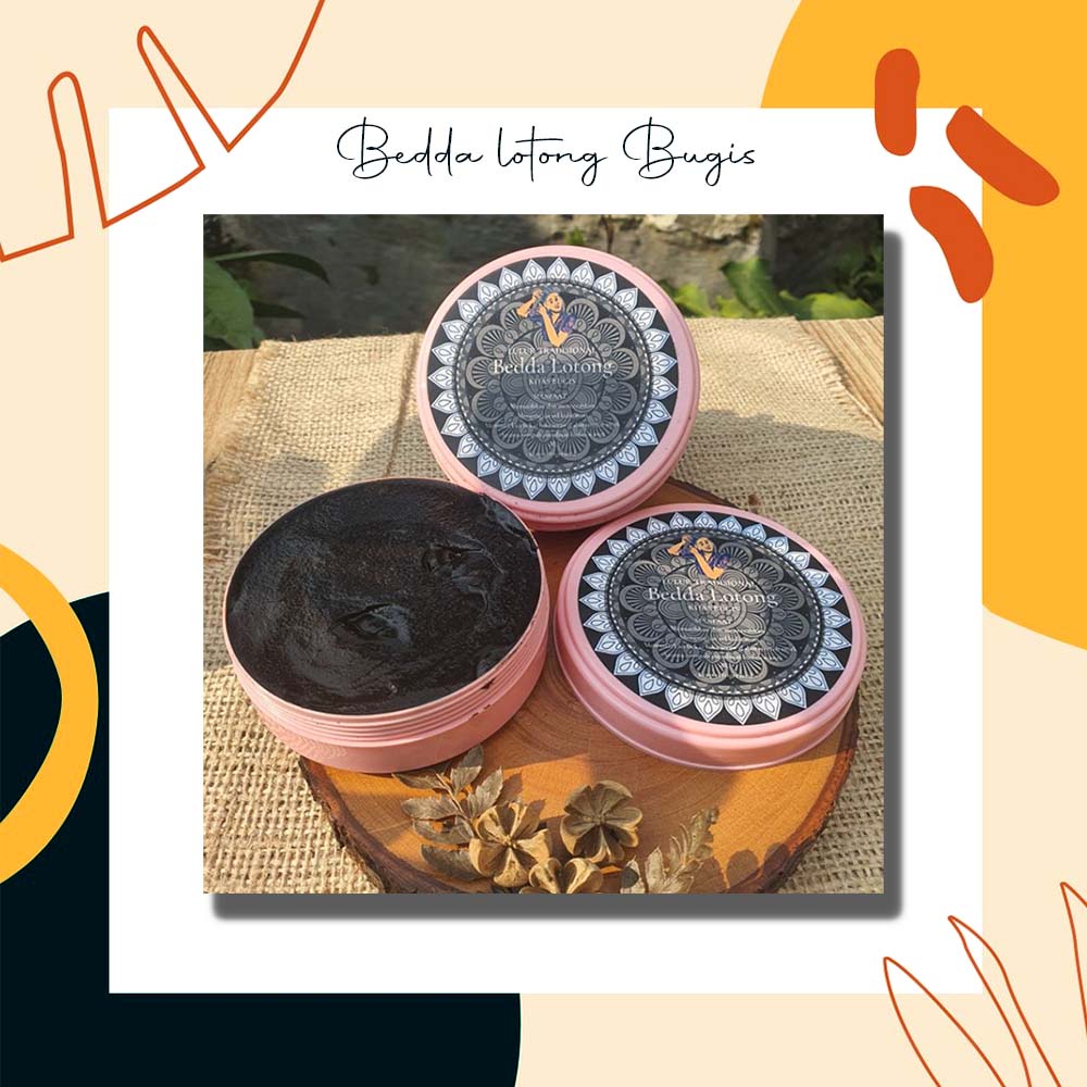 Beddak Lotong Asli 100gr / Bedda Lotong Bugis / Lulur Bedak Lotong Bubuk / Lulur Organik  lulur bubu