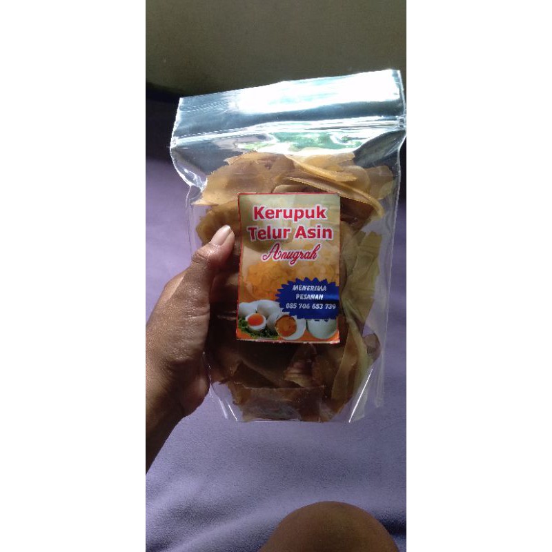 

murah!!! krupuk telur asin mentah