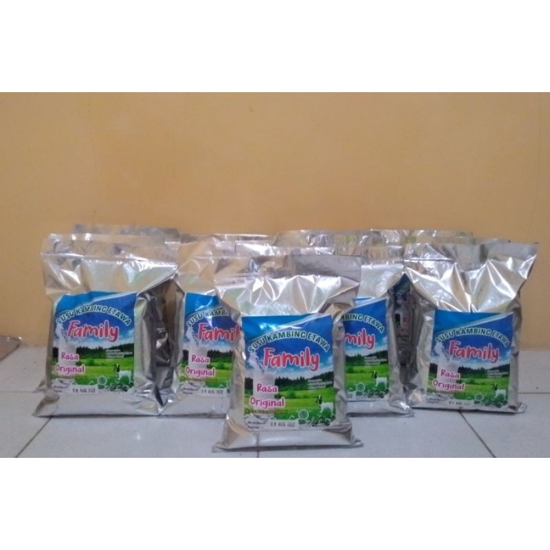 Susu Kambing Etawa Family Rasa Original 1 Kg Alufoil