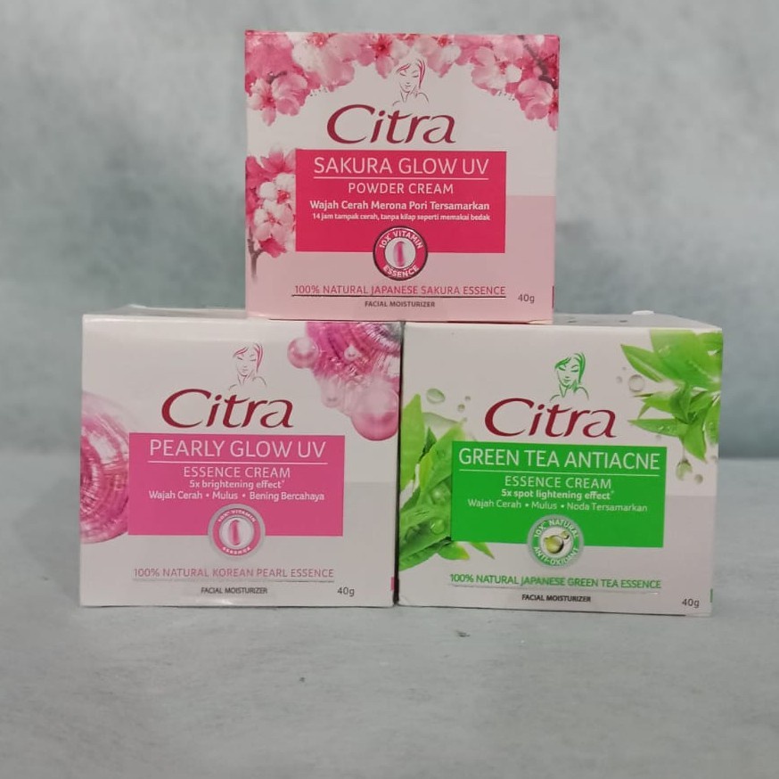 CITRA Moisturizer Cream 40 GR / Pelembab Citra Hazeline BPOM ORIGINAL