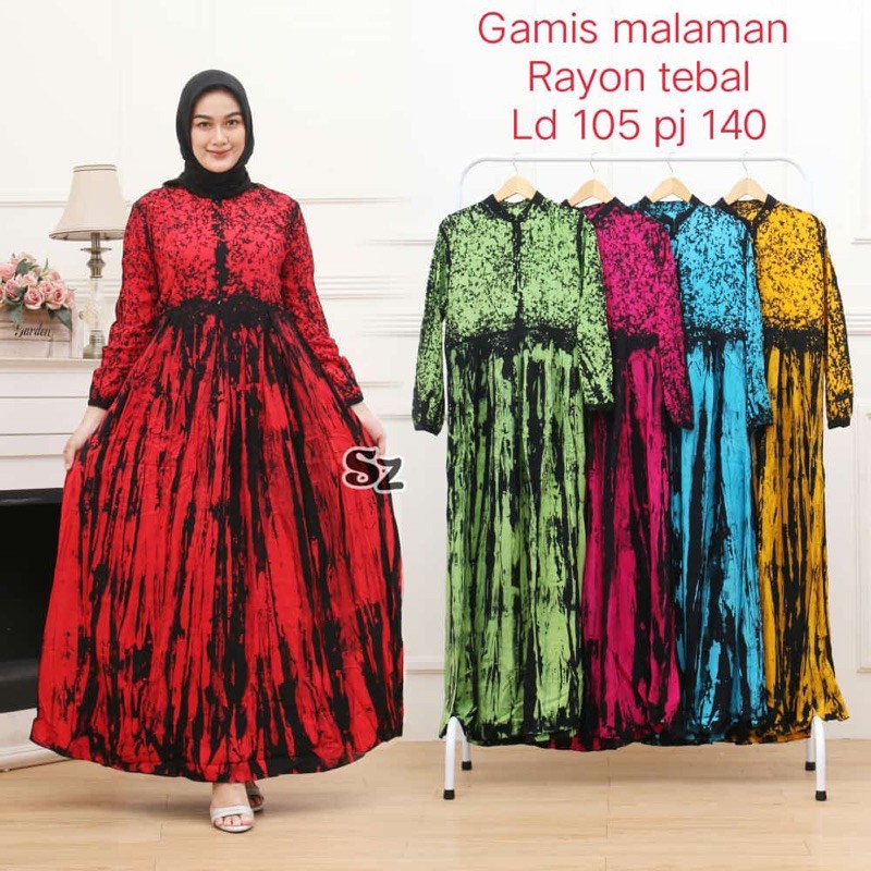 Gamis Premium Terbaru | Gamis Rayon Premium Ori