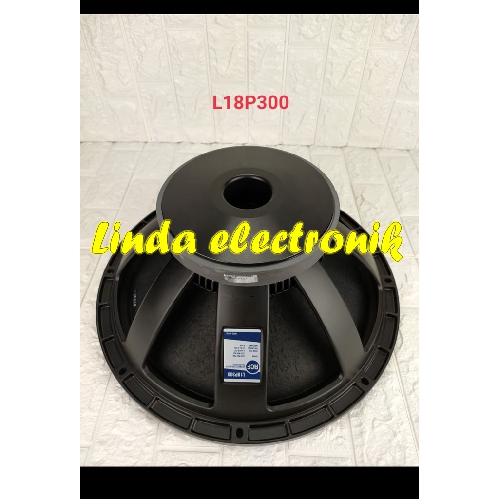 KOMPONEN SPEAKER RCF L18 P300/L18P300 ( 18 INCH ) GRADE A