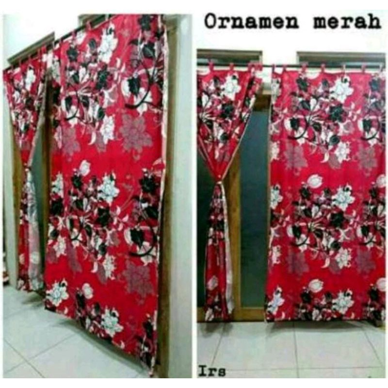 Hordeng / Gorden Standart Pintu Shabby Dan Karakter UK. 100x200 CM