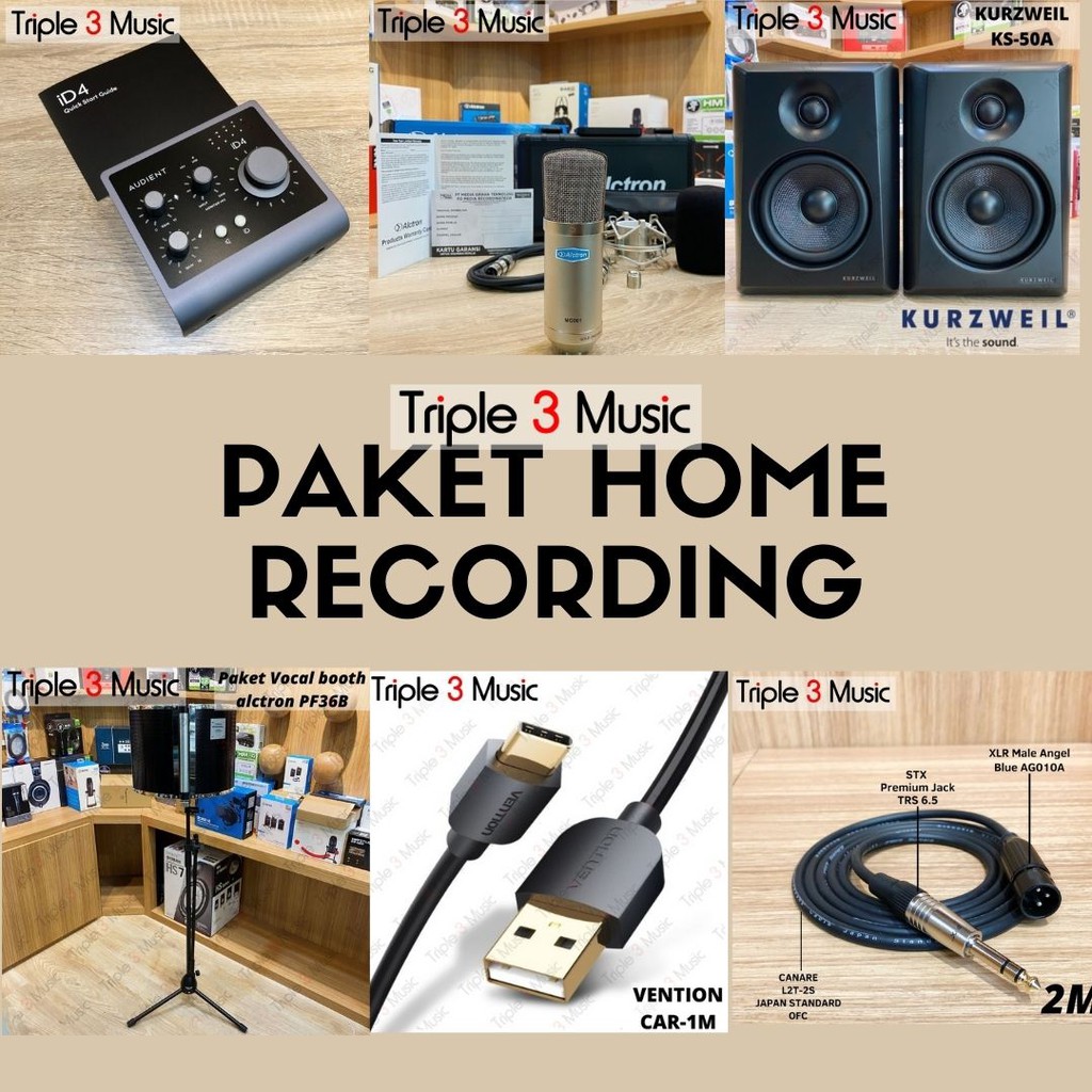 Paket Home Recording Bundle