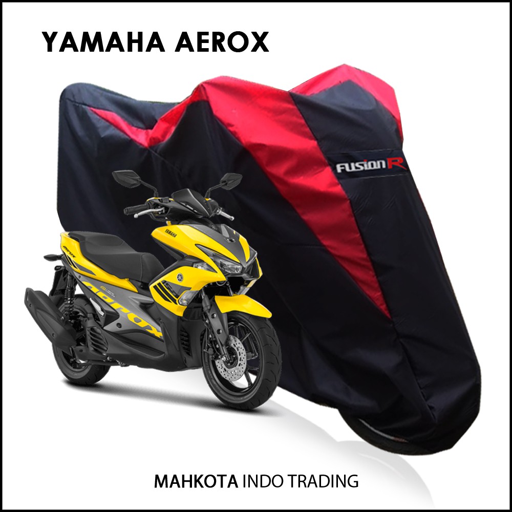 Sarung Motor Warna YAMAHA AEROX Waterproof / Penutup Motor Warna AEROX / Cover Motor Merek FUSION R