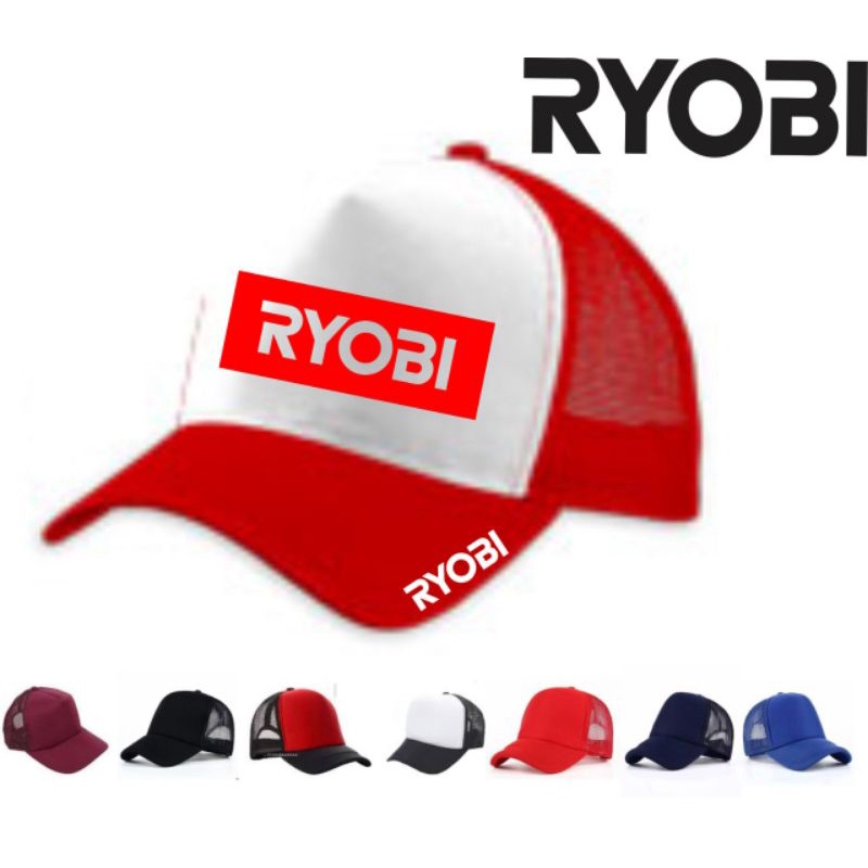 Topi RYOBI topi mancing topi outdoor pelindung panas