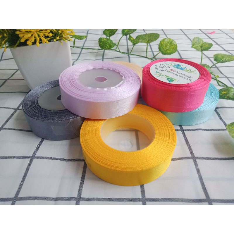 

pita datin 2,5 cm pita kado pita pink pita abu