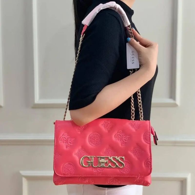 GUESSS Chic Convertible Flap Shoulder Bag