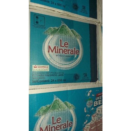 

Le mineral 600 ml