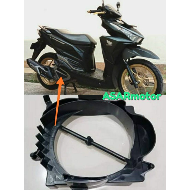 DUDUKAN RADIATOR VARIO 150 LED.2015-2016-2017