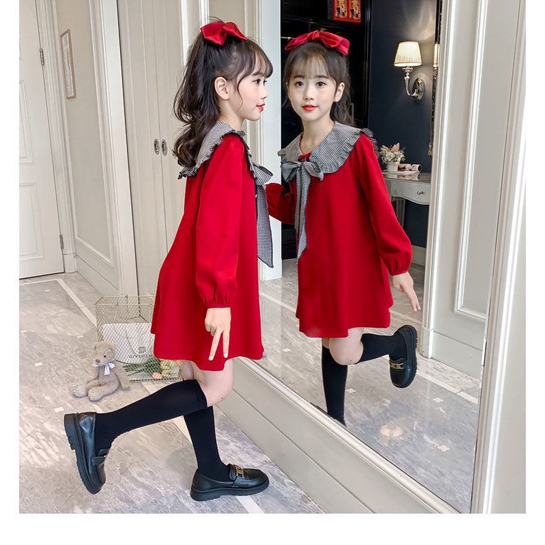 (1-6tahun) QZ-67 Baju Anak Import/Gaun Anak Perempuan/Gaun Busur/Gaun PutriPREMIUM QUALITY IMPOR
