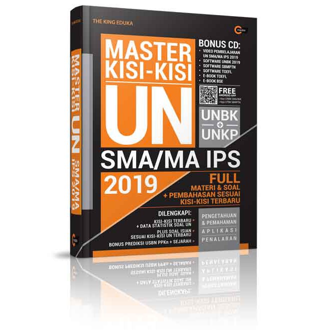 Master Kisi-Kisi UN SMA IPS 2019 Bonus CD Cmedia