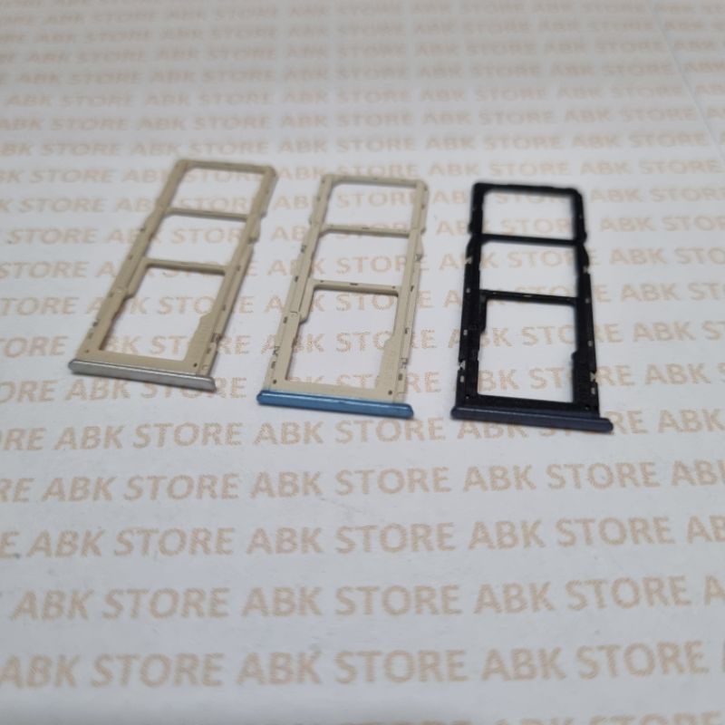 Simtray Simlock Slot Sim Tempat Kartu Simcard OPPO A15s - A15 Original