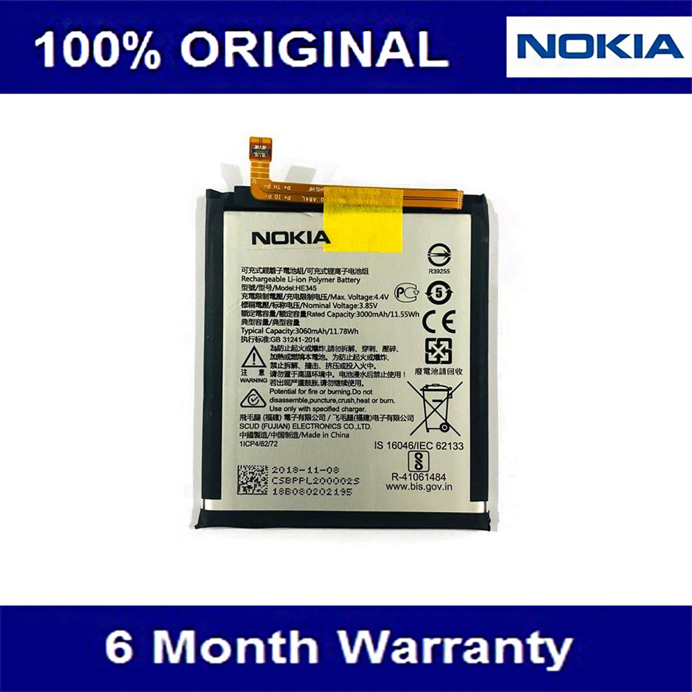 Baterai batere battery Nokia 6.1 NOKIA  HE345 Original100%