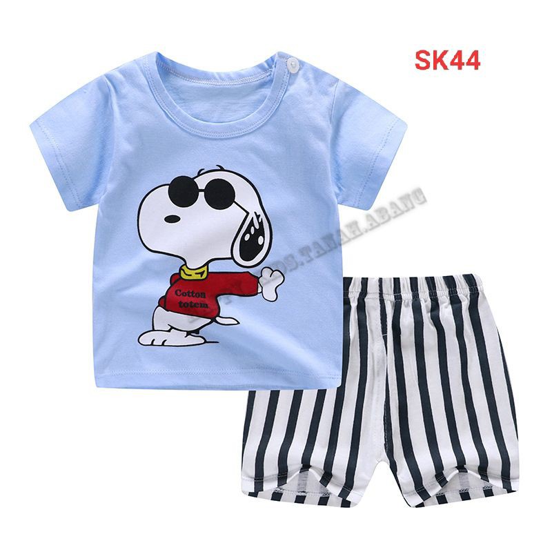 SETELAN BAYI LENGAN PENDEK / SETELAN BAYI IMPORT