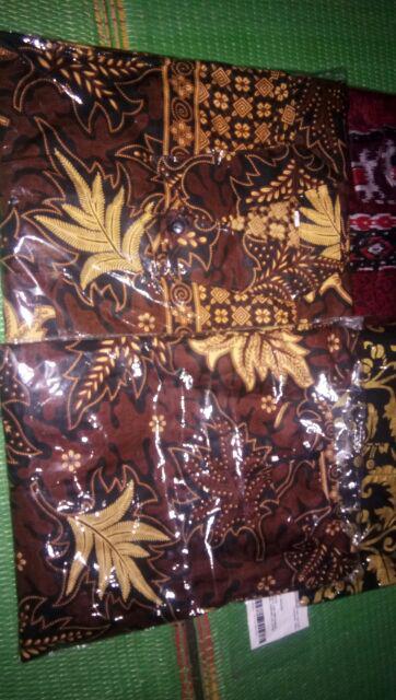 Kemeja Batik Pria Ppbtk07 Modern Lengan Panjang Casual Modis Trendy Masa Kini M L Xl Asli Pekalongan