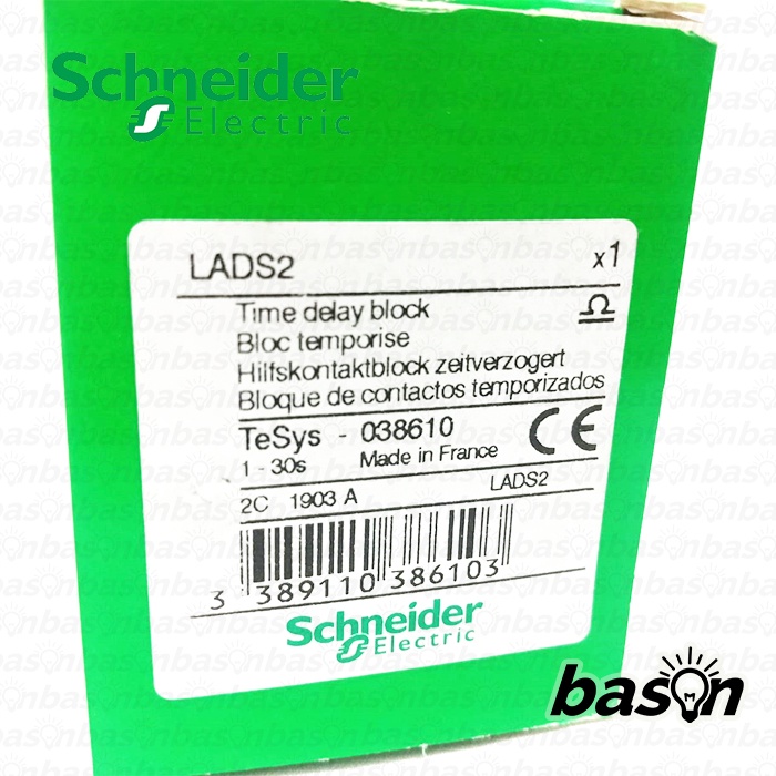 SCHNEIDER TeSys D Time Delay Auxiliary Contact Block - LADS2