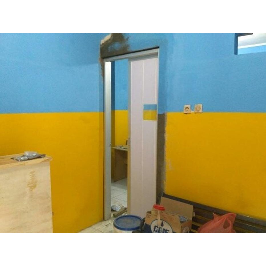 Kusen Aluminium Alumunium Sliding / Swing Pintu Kaca / Hpl tools n