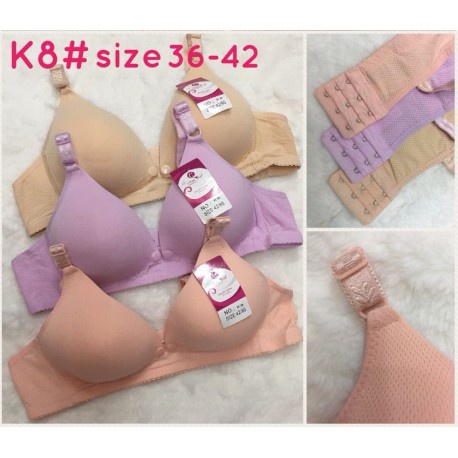 Bra Chelyne K8  BH Menyusui Nursing Bra Chelyne K8 Tanpa Kawat Full Support / Kutang