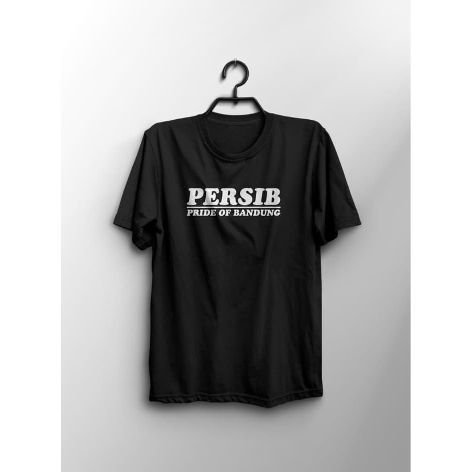 Kaos Baju Obral Combed 30 Distro PERSiB PRiDE OF BANDUNG BOBOTOH polos