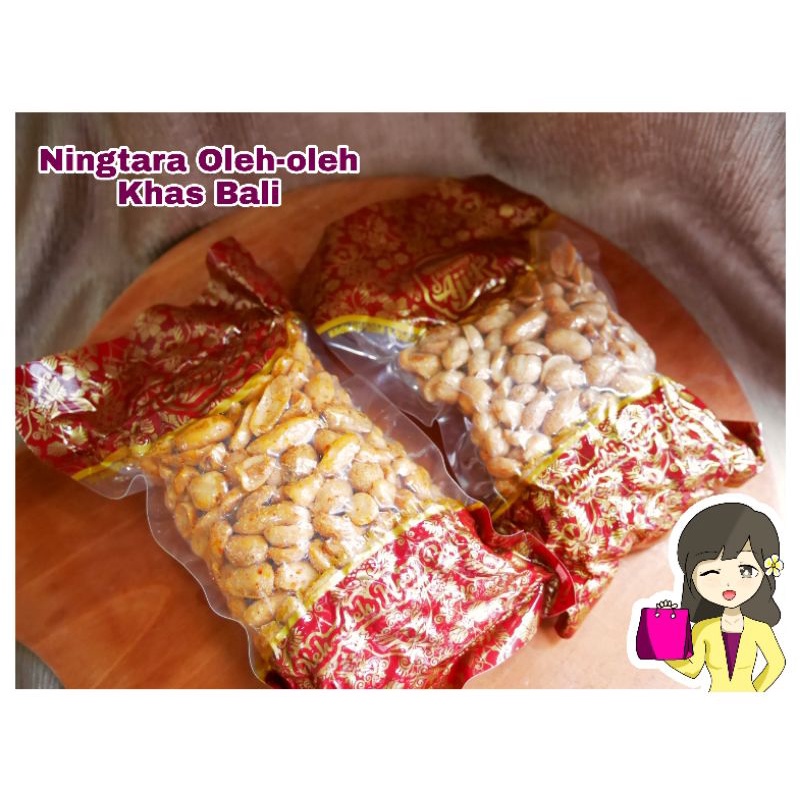 KACANG AJIK OLEH-OLEH KHAS BALI 100% ASLI 150 GR (RASA ASIN, BAWANG, MANIS, ORIGINAL, PEDAS MANIS)