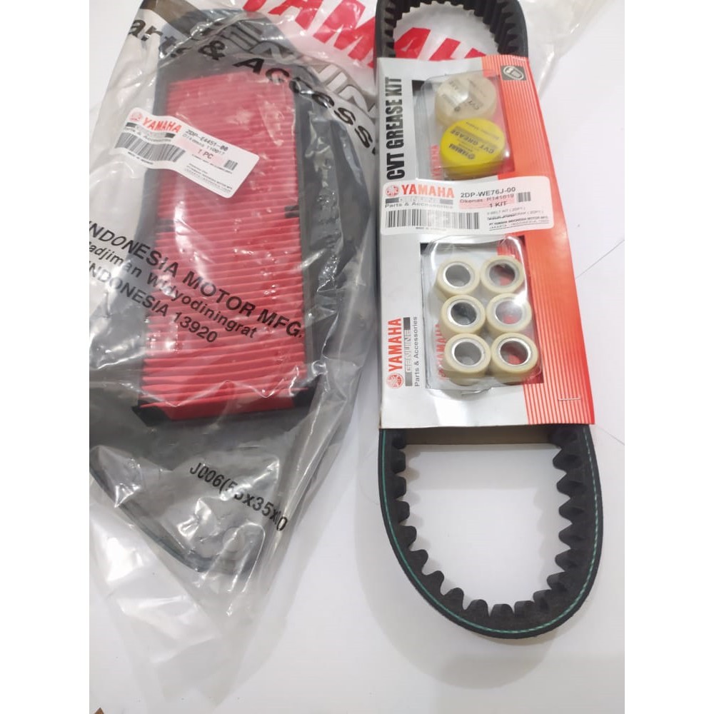 Vbelt V-Belt vanbelt ASSY NMAX + filter udara Nmax yamaha