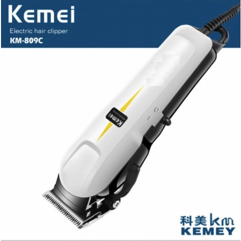 Hair Clipper Kemei KM-809C Alat Cukur Rambut Elektrik Listrik Kabel