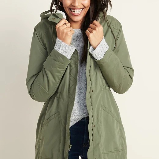 (COD) OLD NAVY 48 Lined parka jacket -jacket wanita Branded original