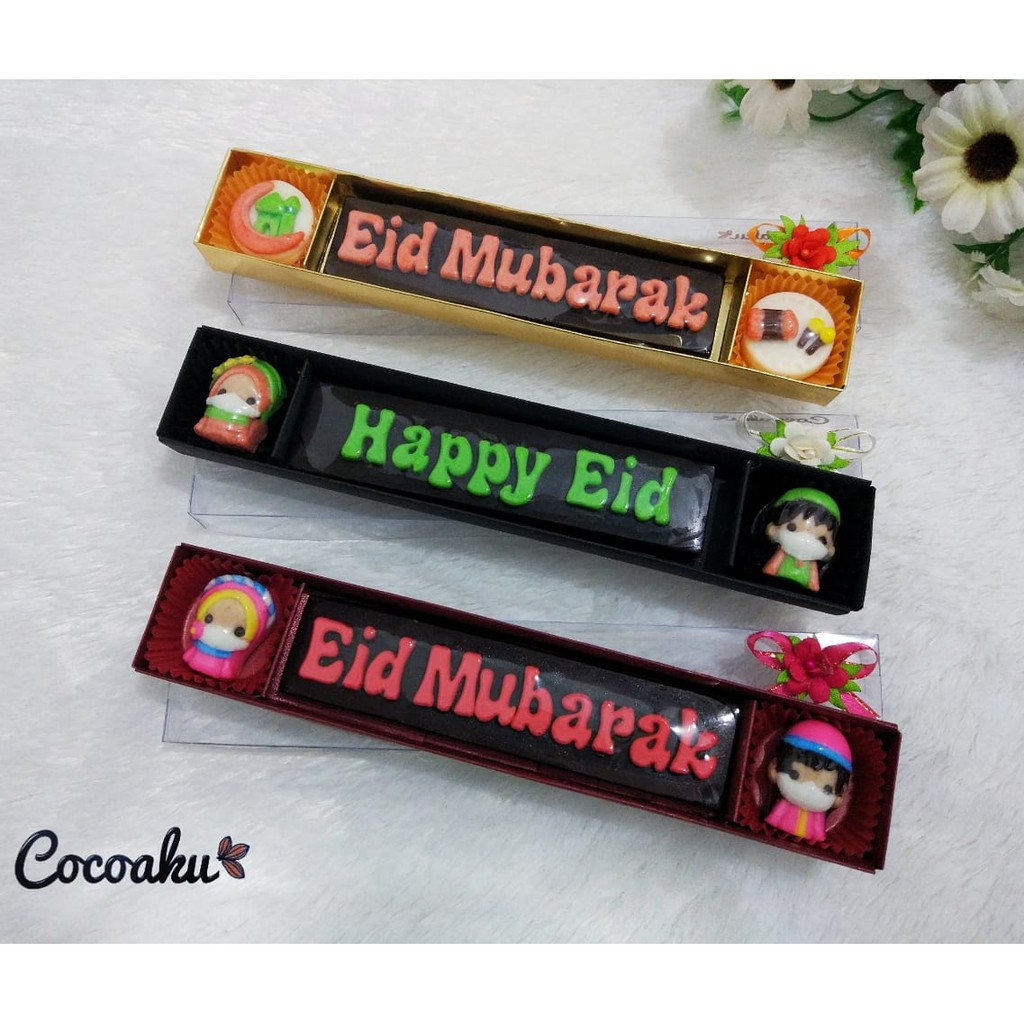 

Souvenir Lebaran / Cokelat lebaran / Bingkisan Idul fitri ( mika 6 sekat)