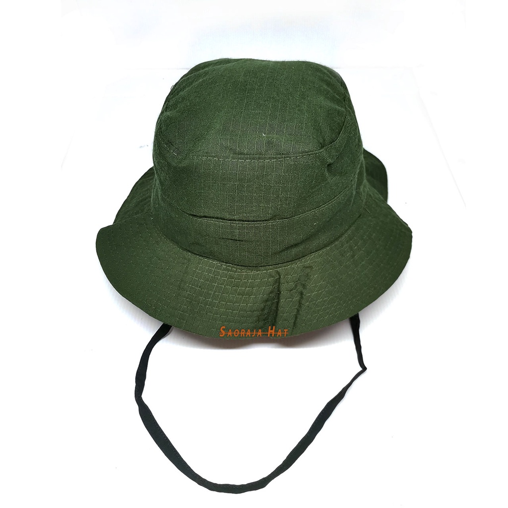 Topi Gunung Bucket Rimba Hiking Camping Lapangan Outdoor Pria wanita Dewasa