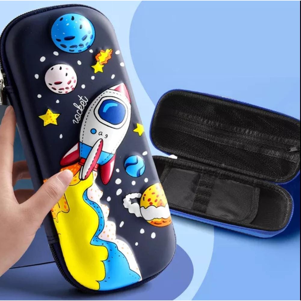

Tempat Pensil 3D Alat Tulis Sekolah Anak Motif Karakter Tempat Pensil Motif Timbul Resleting Unicorn Pencil Case