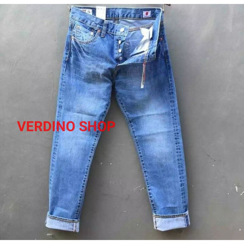 celana jeans pria original Levis 501 Made in Japan