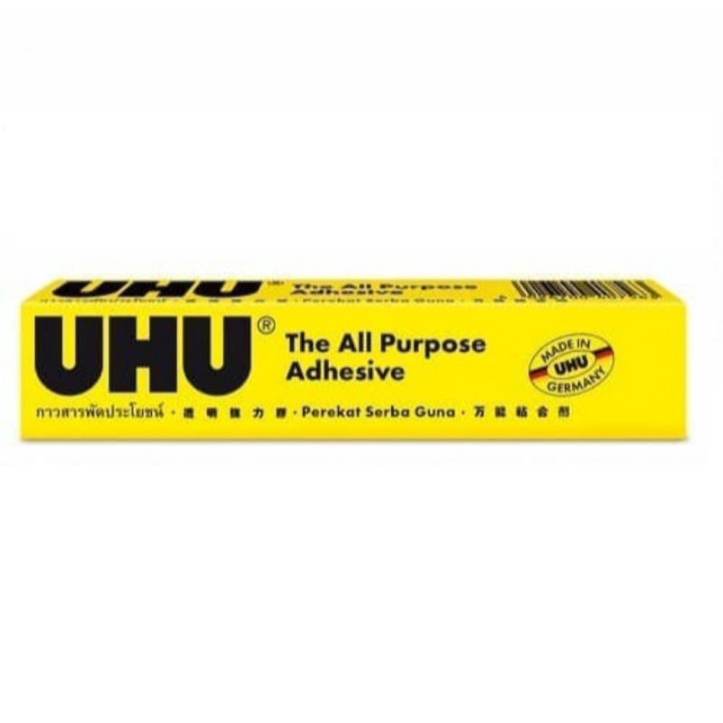 

UHU All Purpose Adhesive 20ml / Lem UHU Cair 20ml / UHU Cair 20ml / Lem Prakarya / Lem Serbaguna