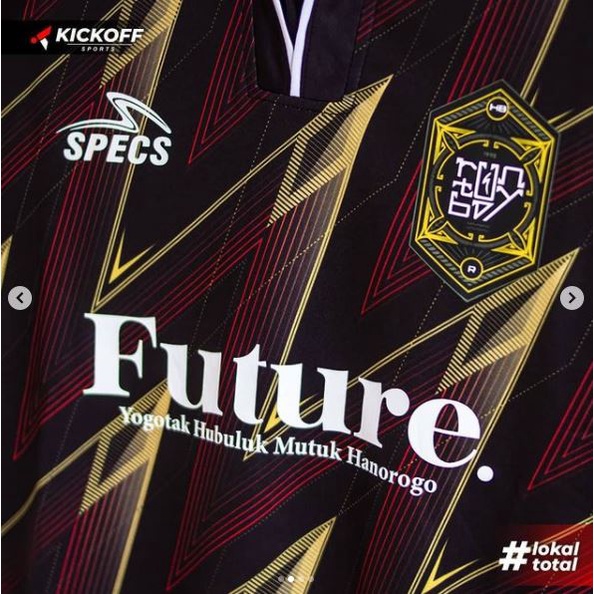 JERSEY FUTSAL SPECS RUNTUBOY FUTURIST JERSEY (M) - BLACK/RED