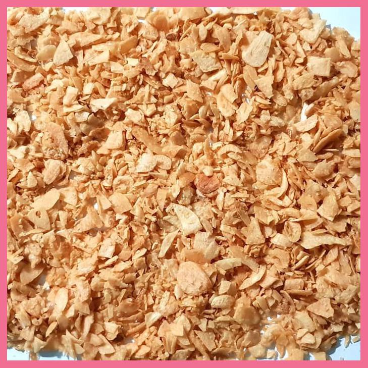 

BAWANG PUTIH GORENG JOJO IRISAN SISA AYAKAN 1KG FIRST HAND