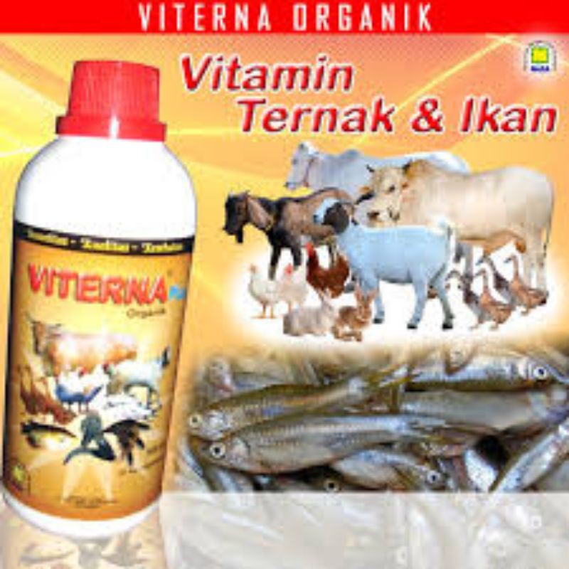 

viterna / vitamin ternak & ikan