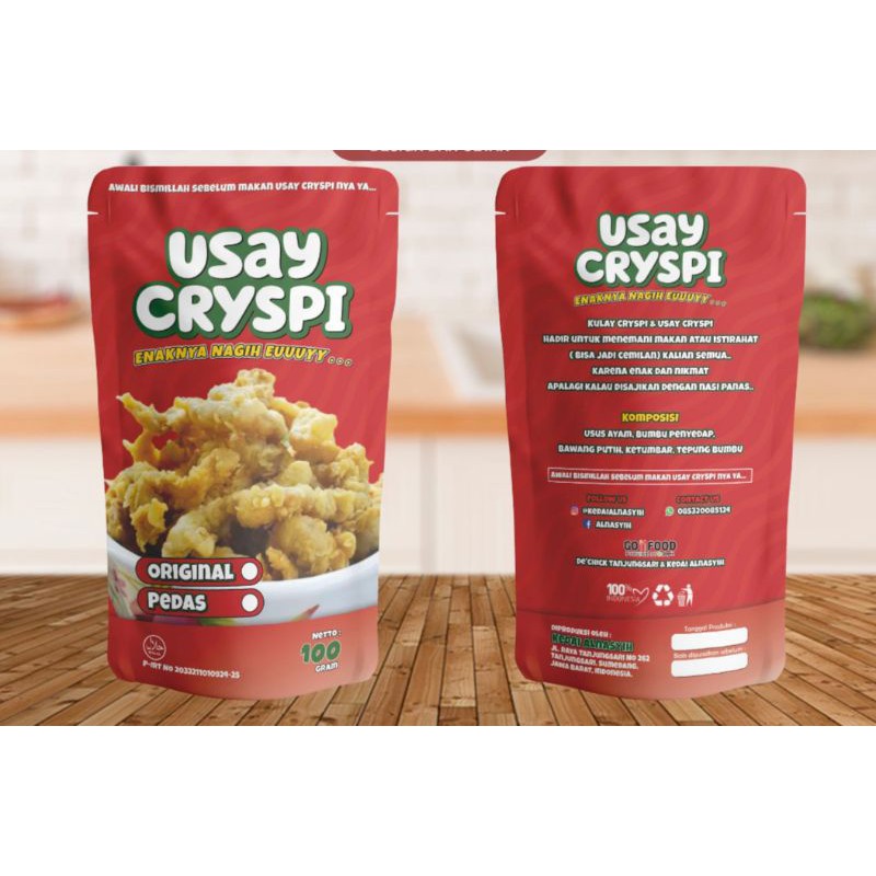 

Usus Ayam Crispy (Usay Crispy)