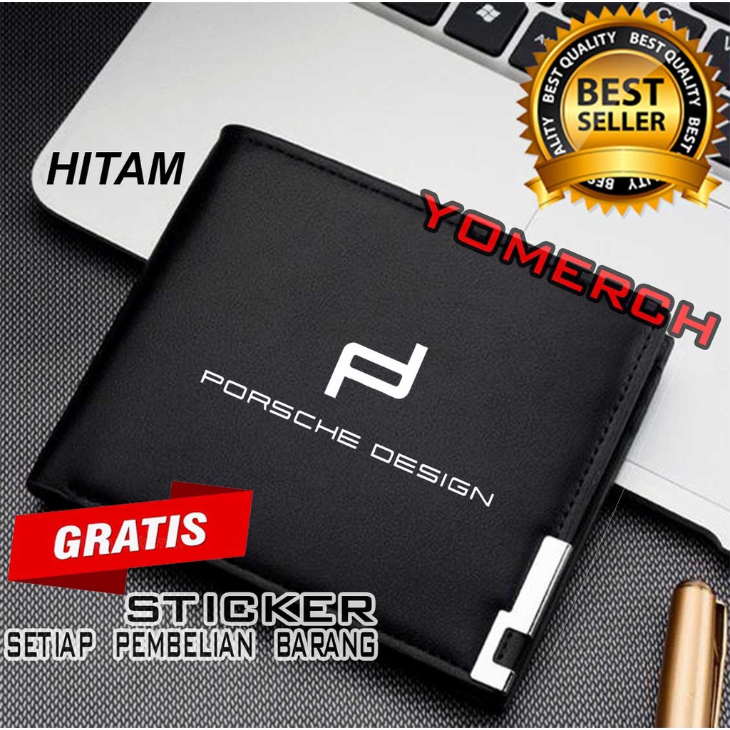 Dompet Kulit Murah Pria dan Wanita PORSCHE DESIGN Simple Keren YOMERCH